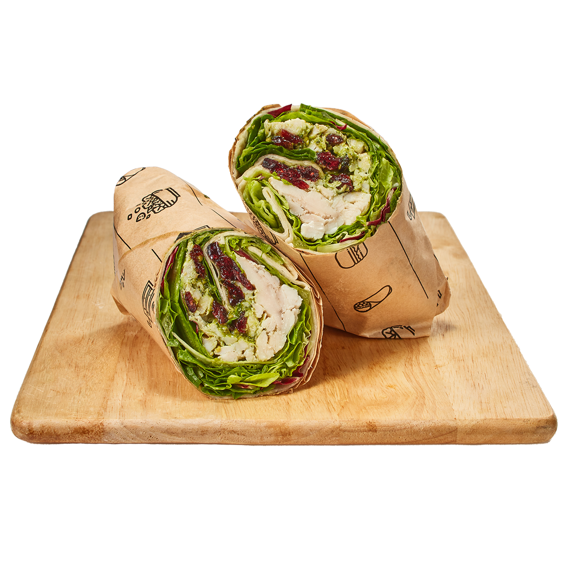 Wrap_Basil Chicken