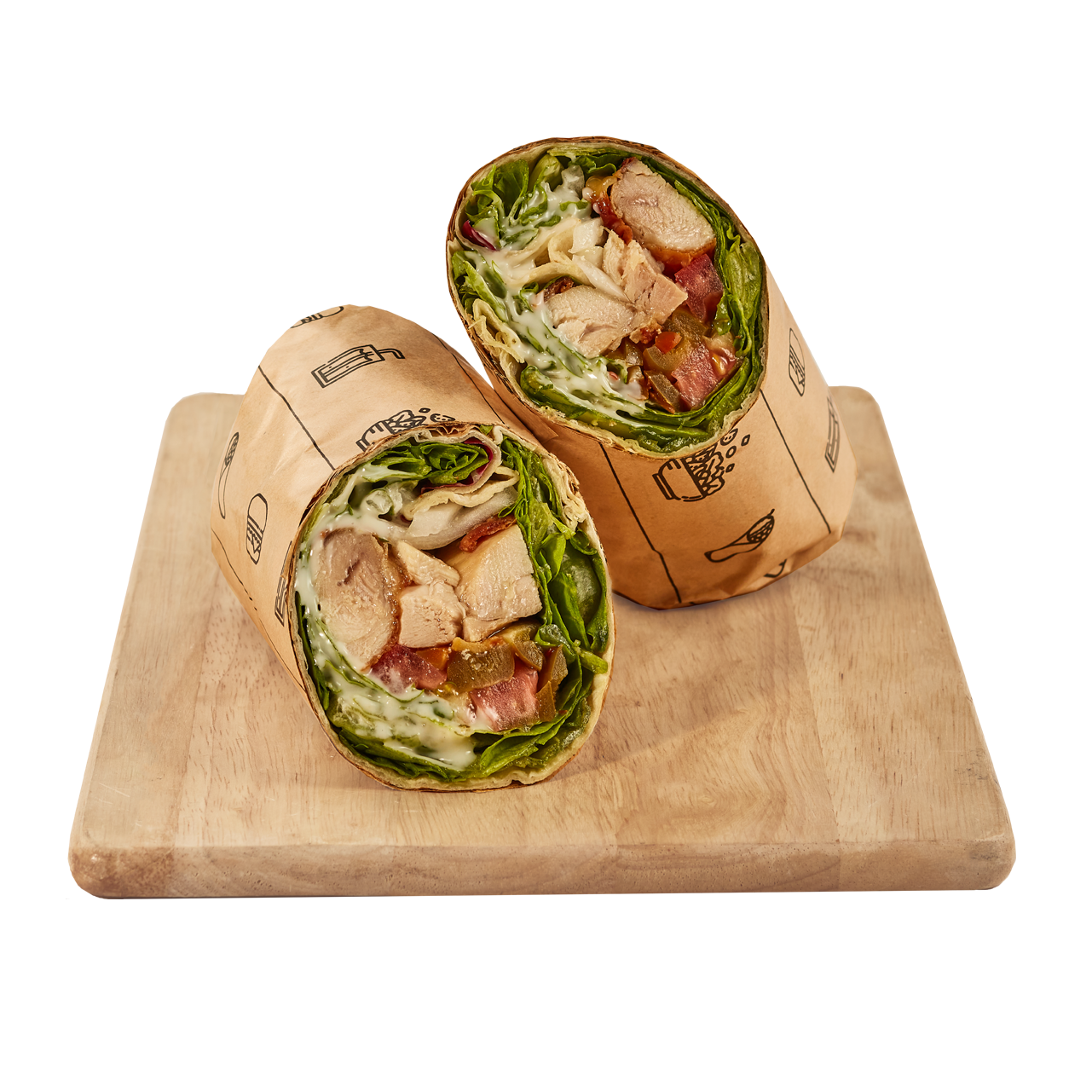 Wrap_Roast Chicken Thigh